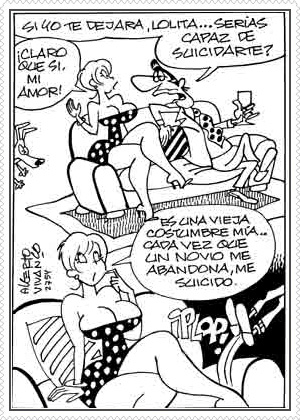 Alberto Vibanco y la Tira Cómica “Lolita”